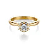 Pierścionek zaręczynowy z diamentami AJPZ_081